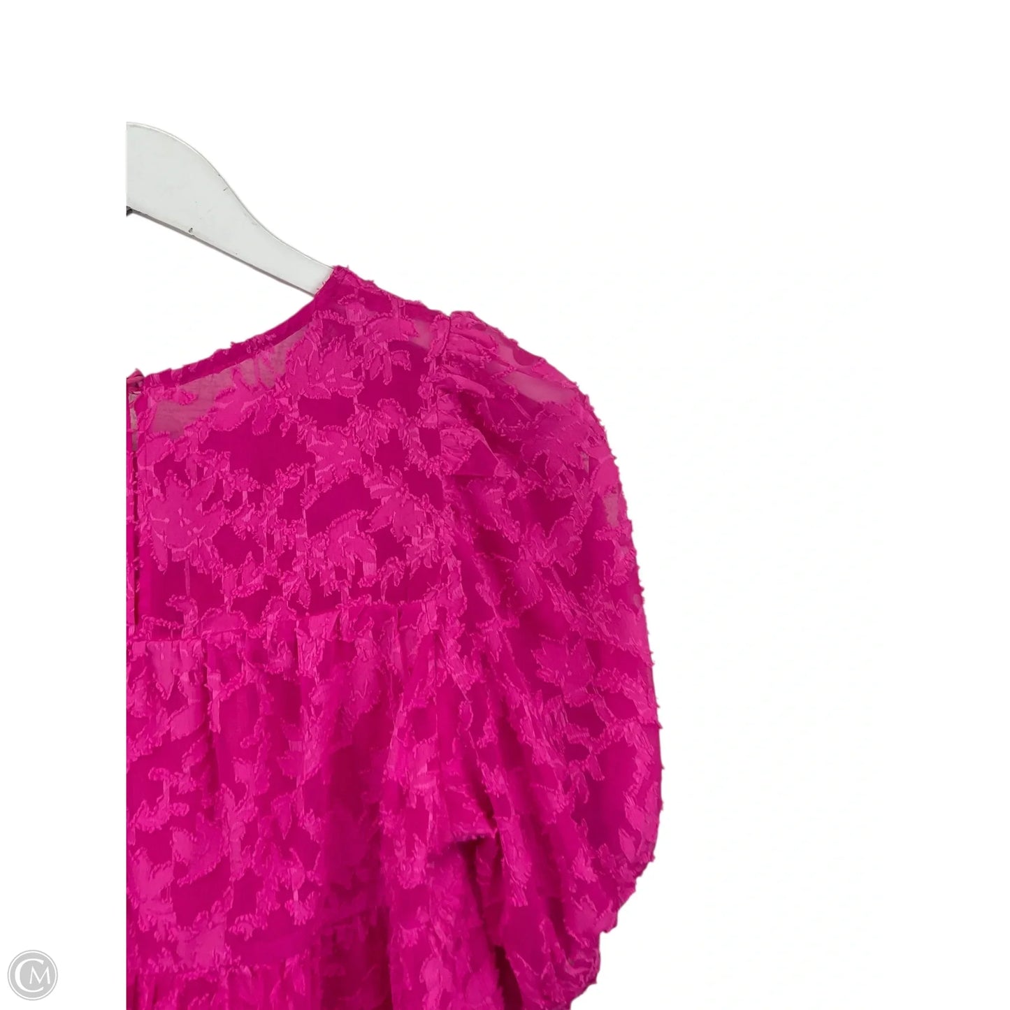 Top Short Sleeve By Umgee In Pink, Size: S