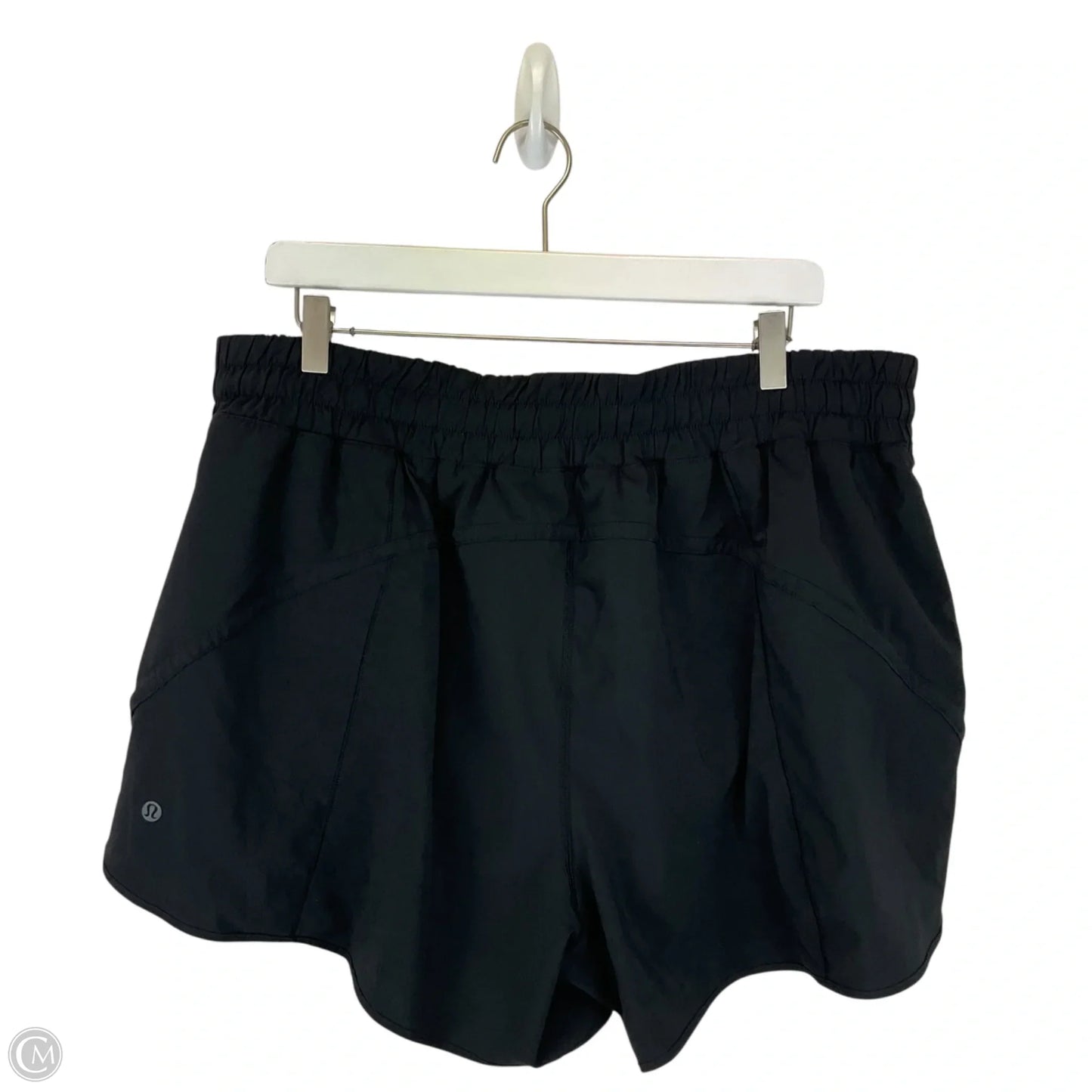 Athletic Shorts By Lululemon In Black, Size: 20