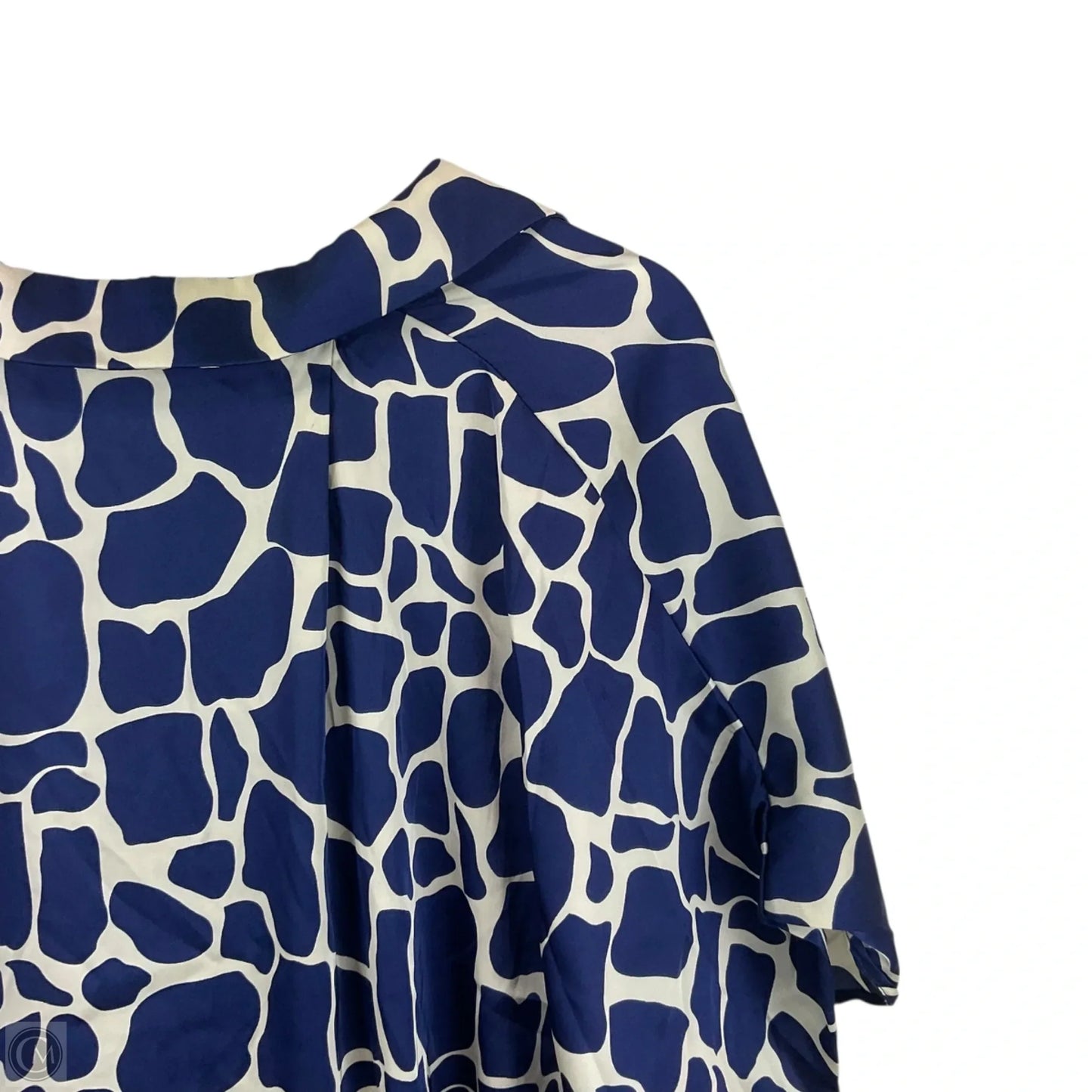 Top Short Sleeve By Umgee In Blue, Size: L