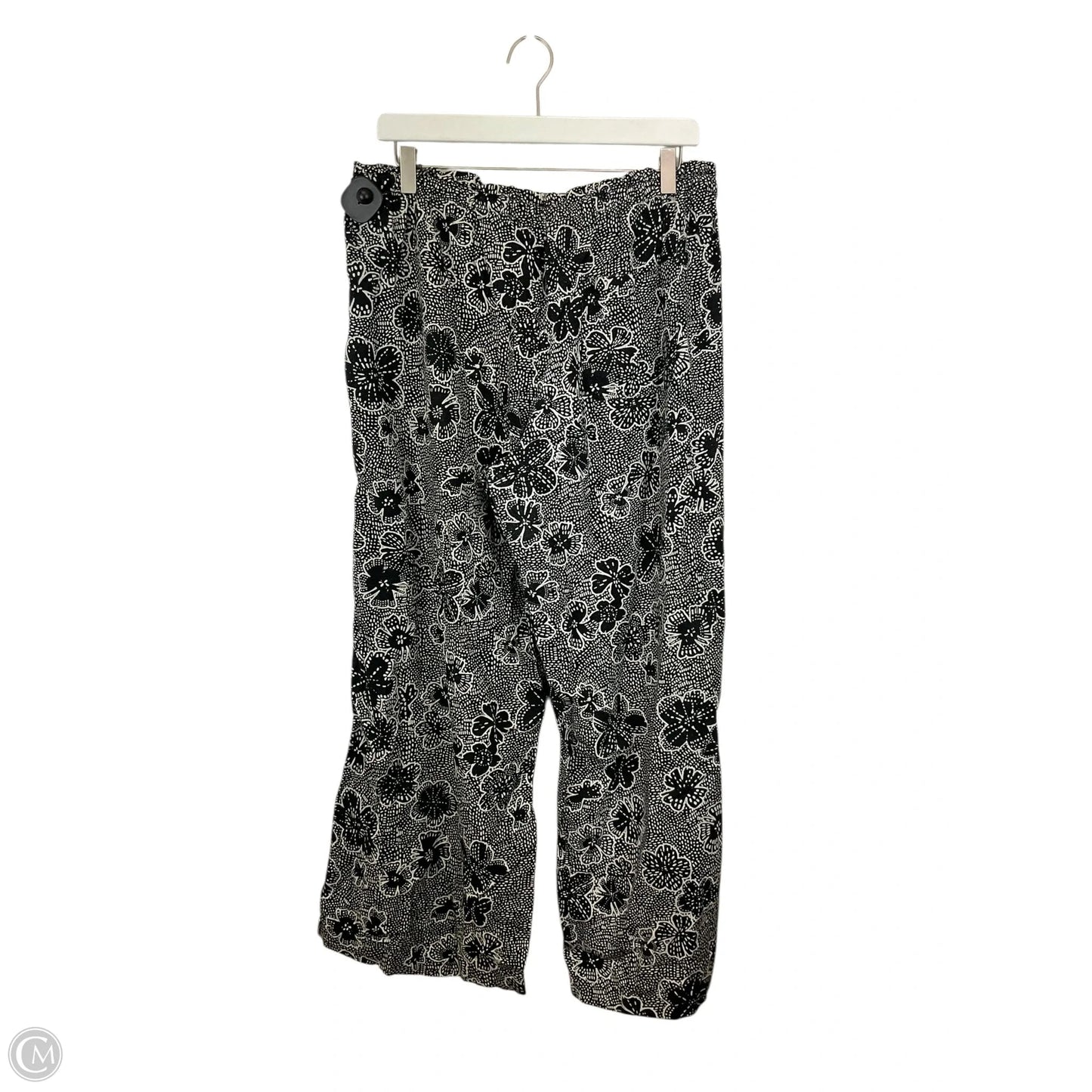 Pants Wide Leg By Sonoma In Black, Size: L