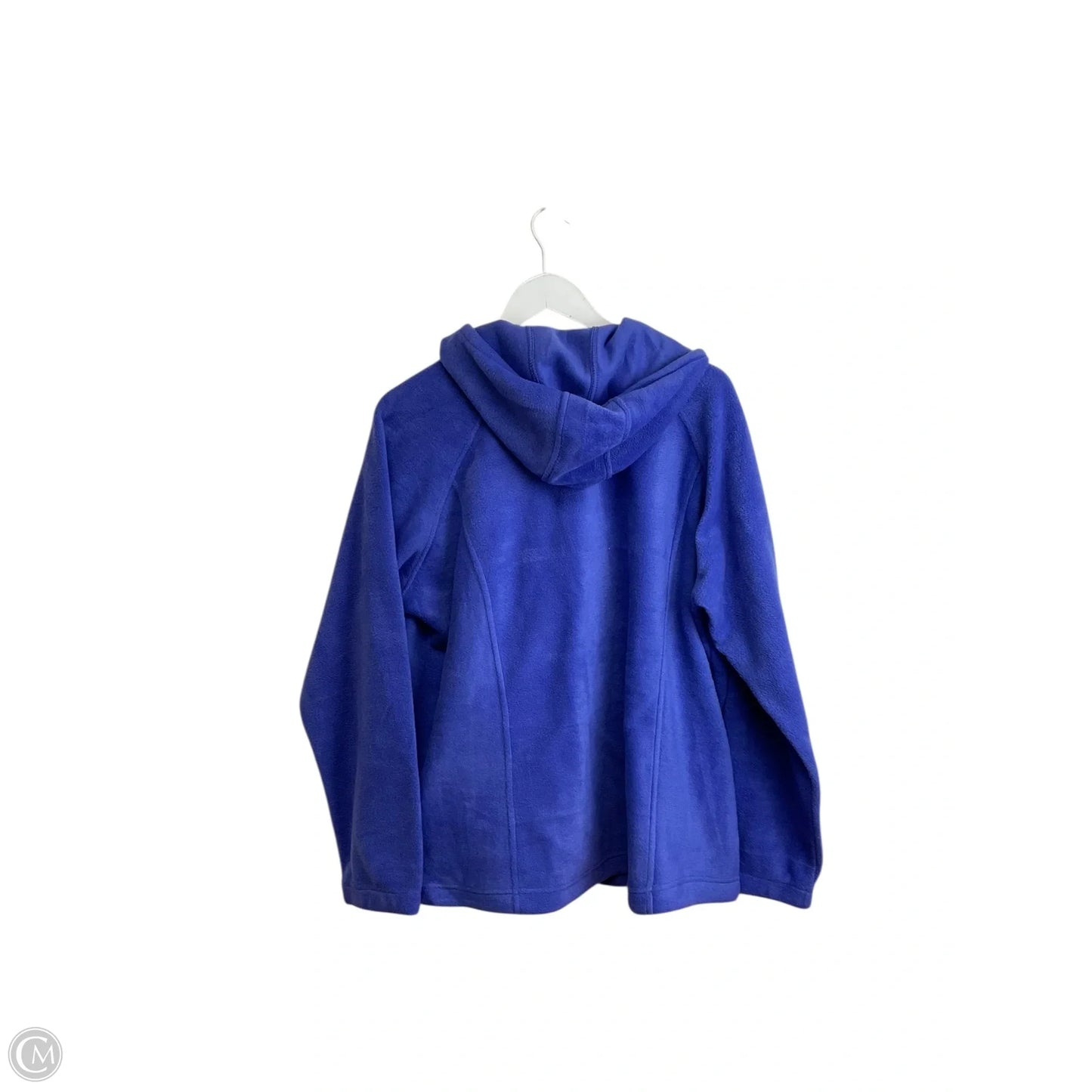 Jacket Fleece By Columbia In Blue, Size: 2x