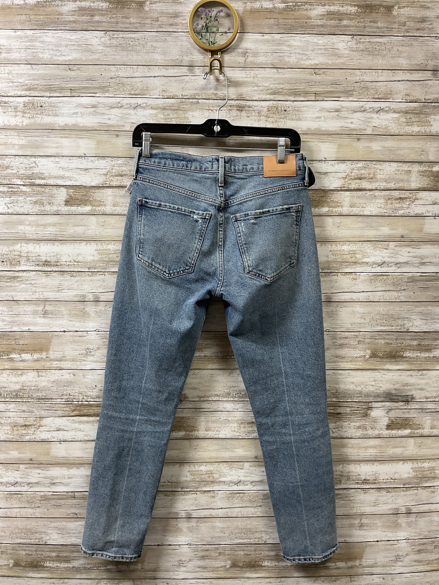 Jeans Skinny By Citizens Of Humanity In Blue Denim, Size:0