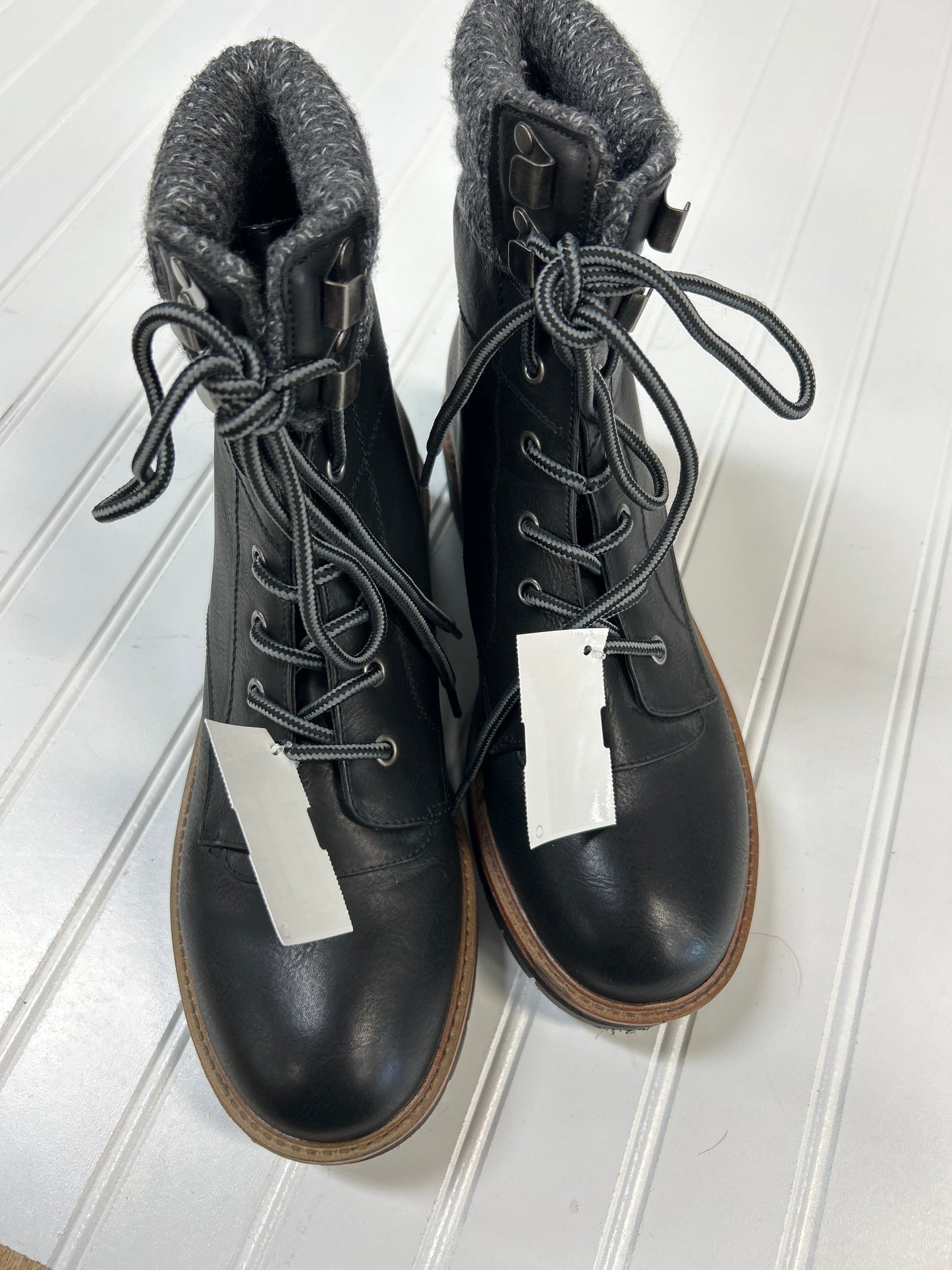 Boots Ankle Flats By Maurices In Black, Size:7.5