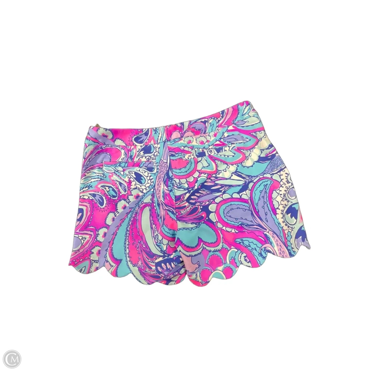 Shorts Designer By Lilly Pulitzer In Blue & Purple, Size: 0