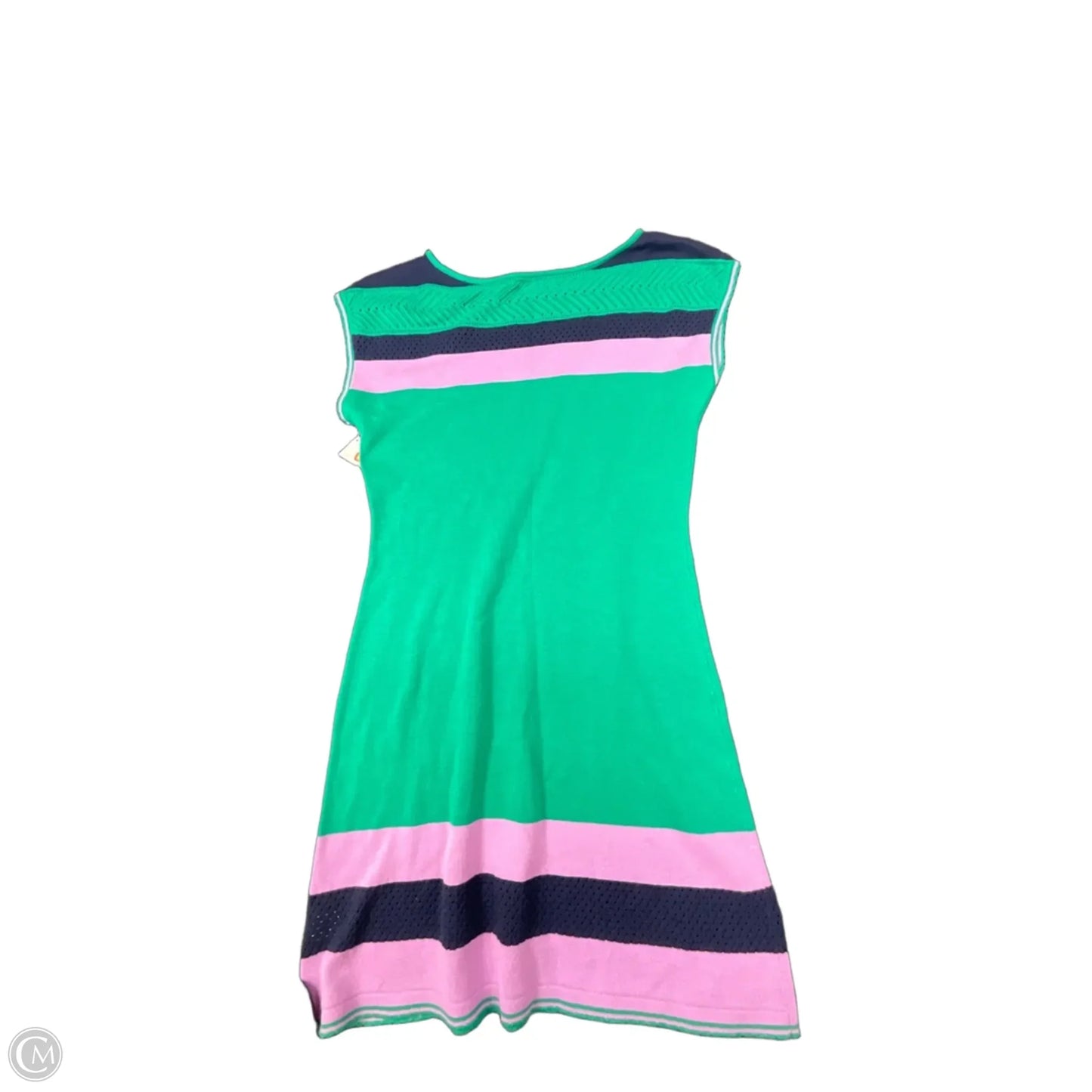 Dress Designer By Lilly Pulitzer In Green & Purple, Size: S