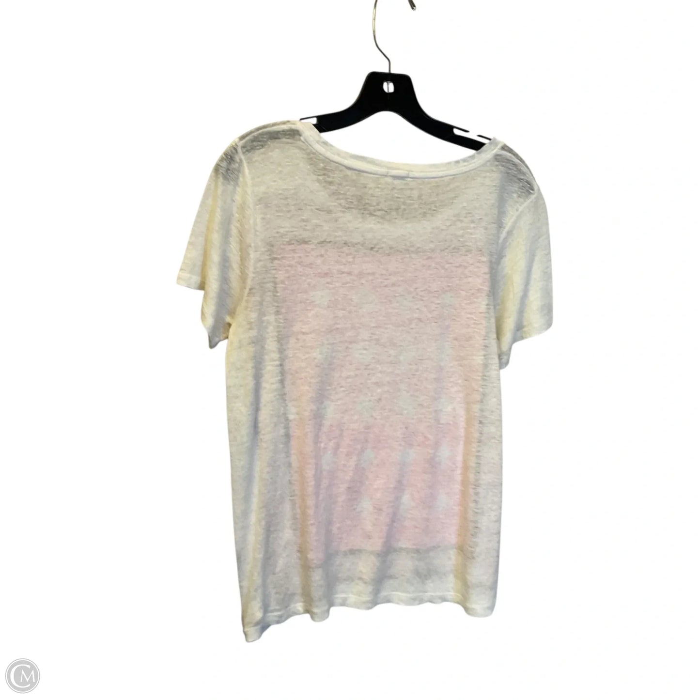 Top Short Sleeve By J. Crew In White, Size: S