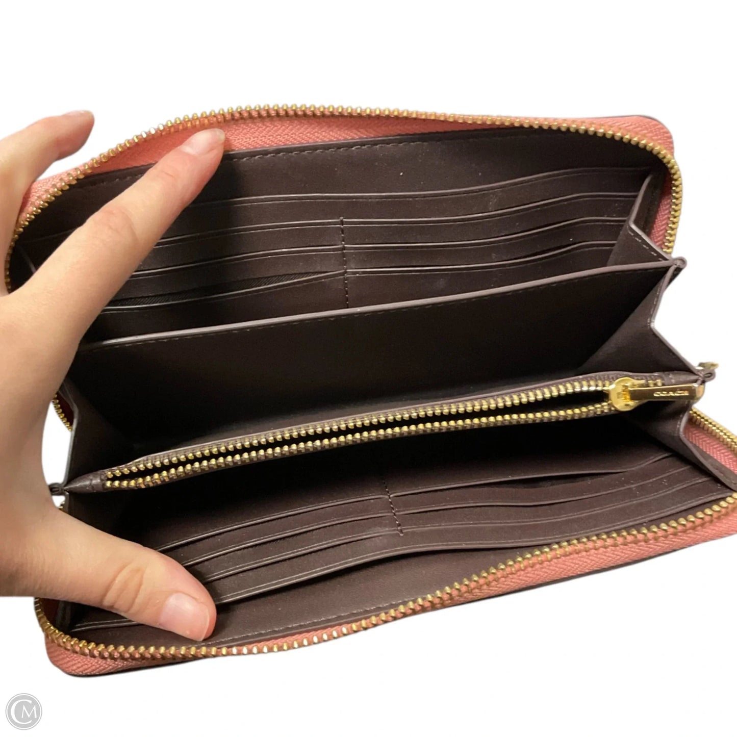 Wallet Designer By Coach, Size: Small