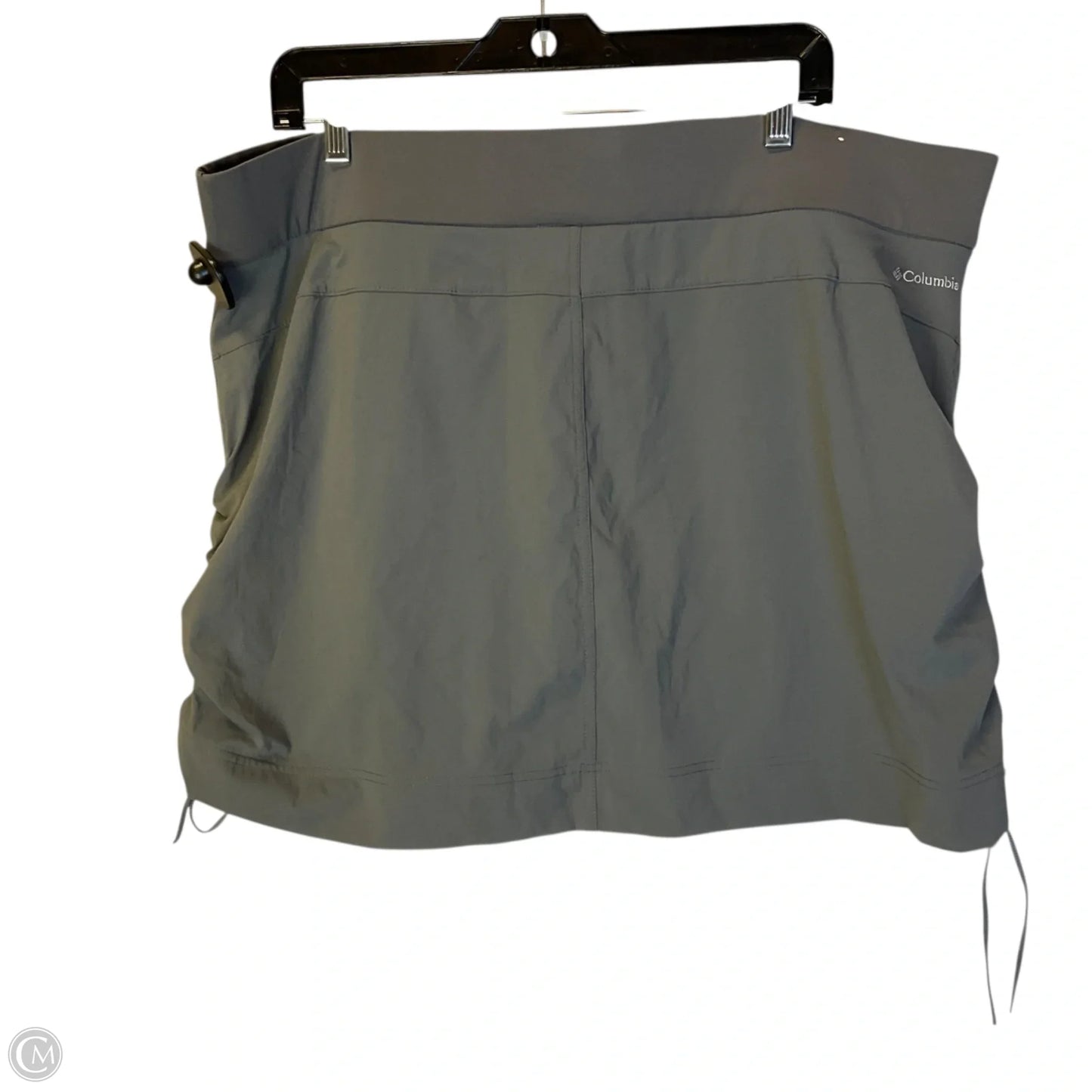 Athletic Skort By Columbia In Grey, Size: Xxl