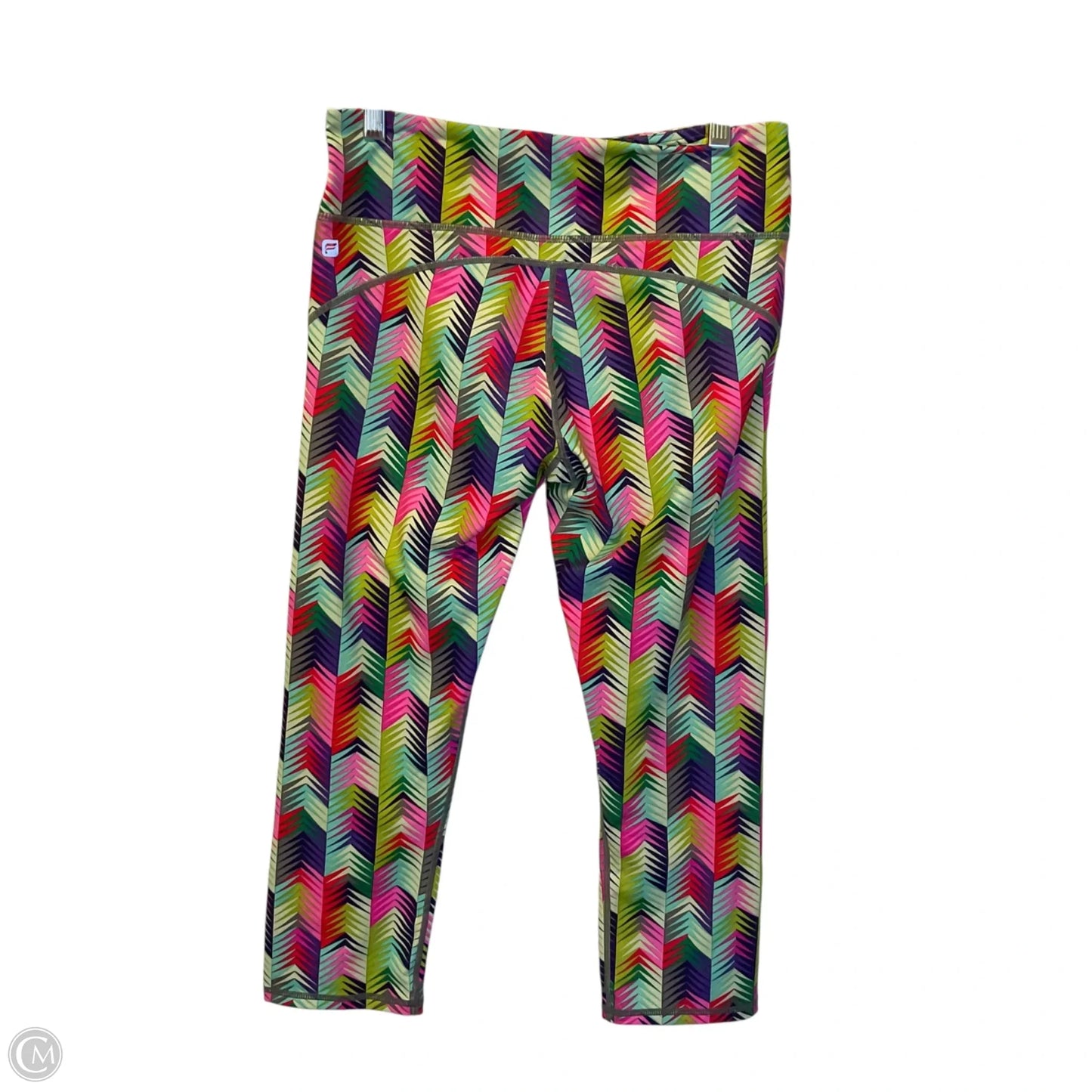 Athletic Capris By Fabletics In Multi-colored, Size: S