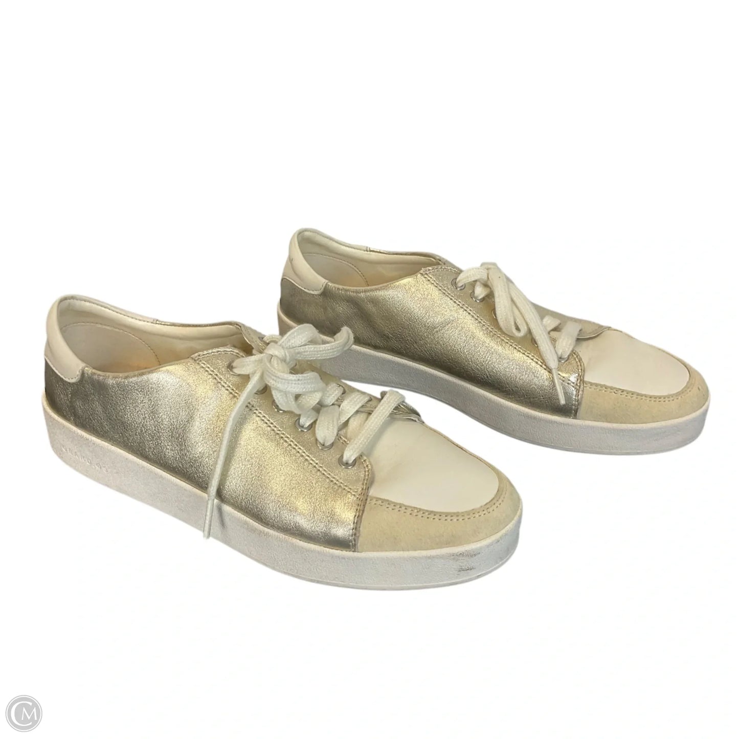 Shoes Sneakers By Cole-haan In Gold, Size: 7.5