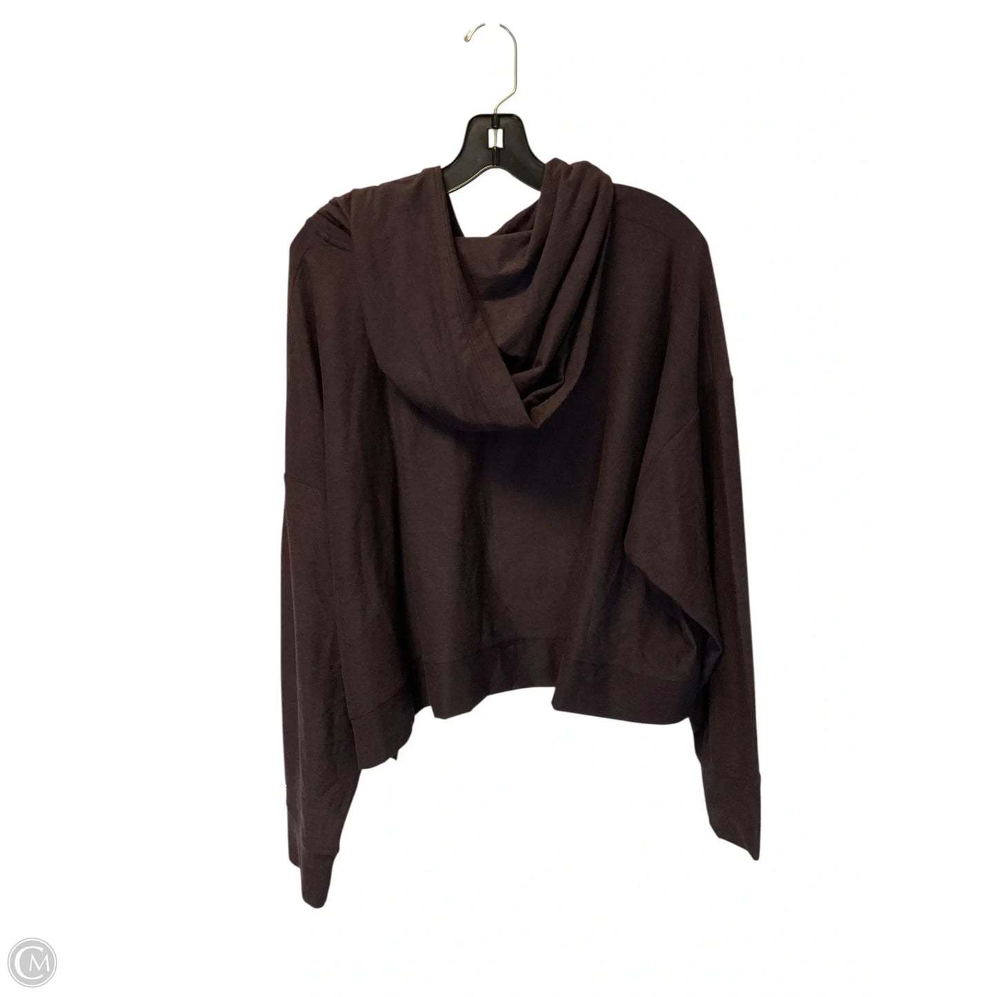 Athletic Sweatshirt Hoodie By Fabletics In Purple, Size: Xl