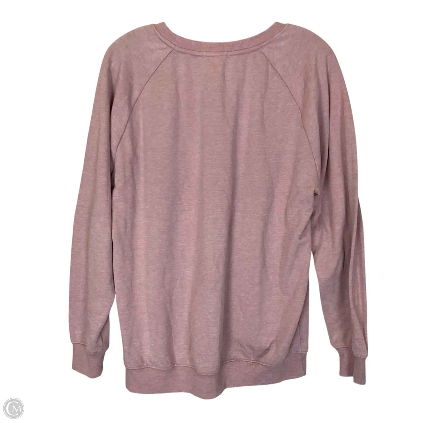 Sweatshirt Crewneck By Simply Southern In Pink, Size: S