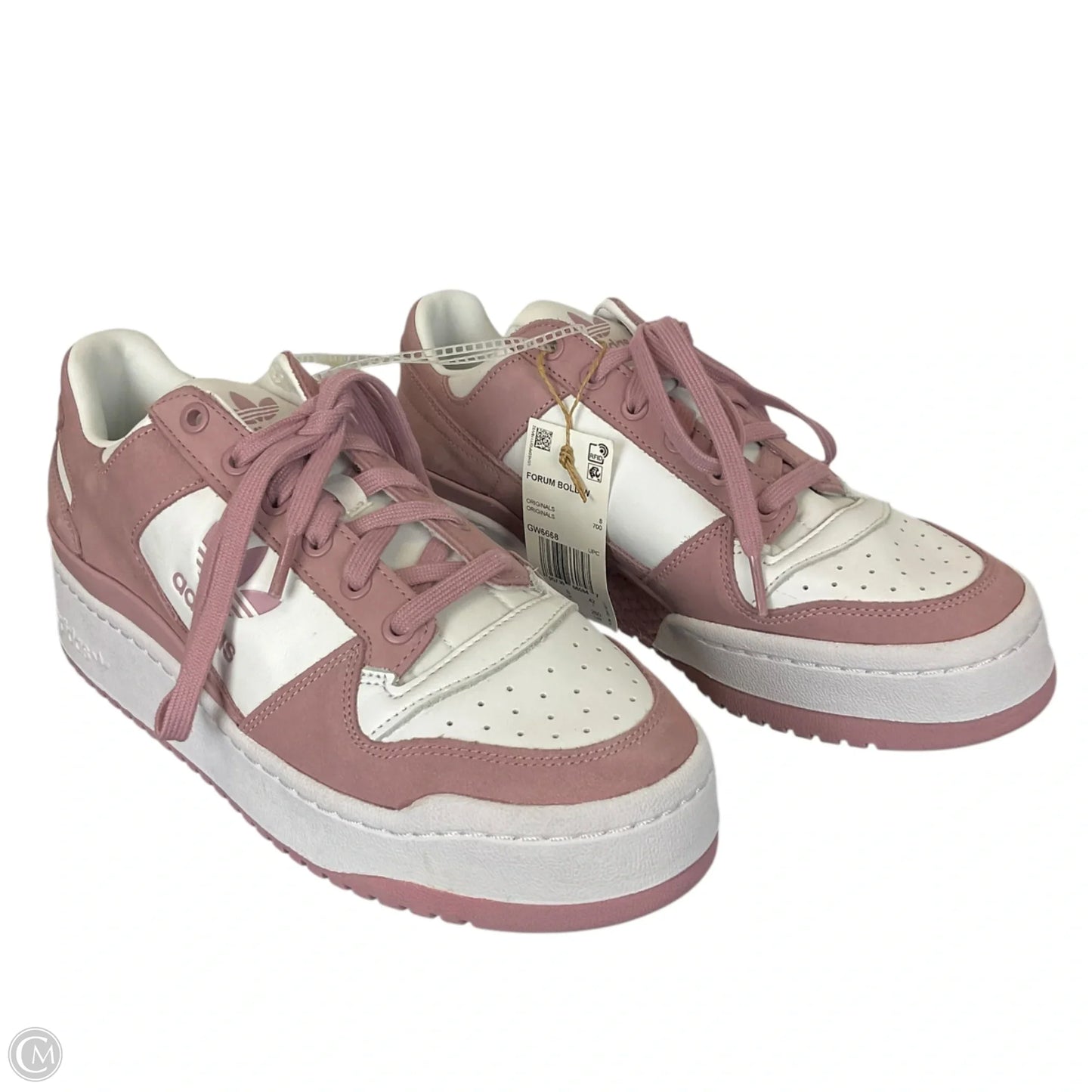 Shoes Athletic By Adidas In Pink & White, Size: 9.5