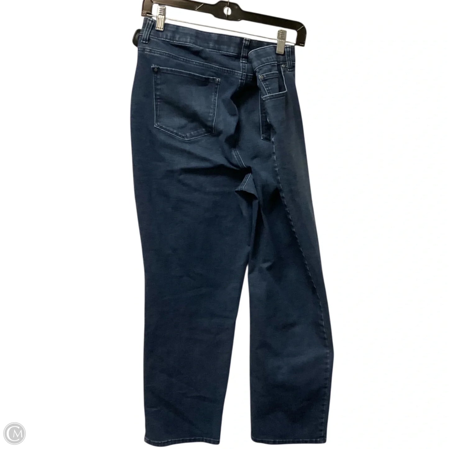 Jeans Straight By Chicos In Blue Denim, Size: 16
