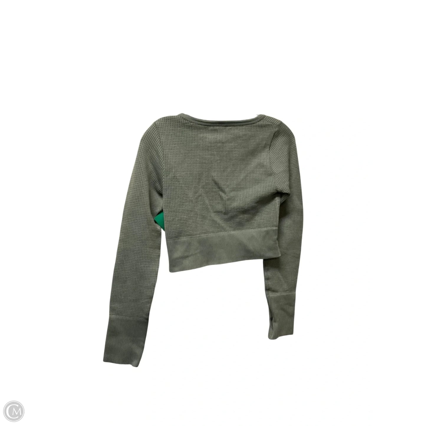 Athletic Top Long Sleeve Crewneck By Offline By Aerie In Green, Size: S