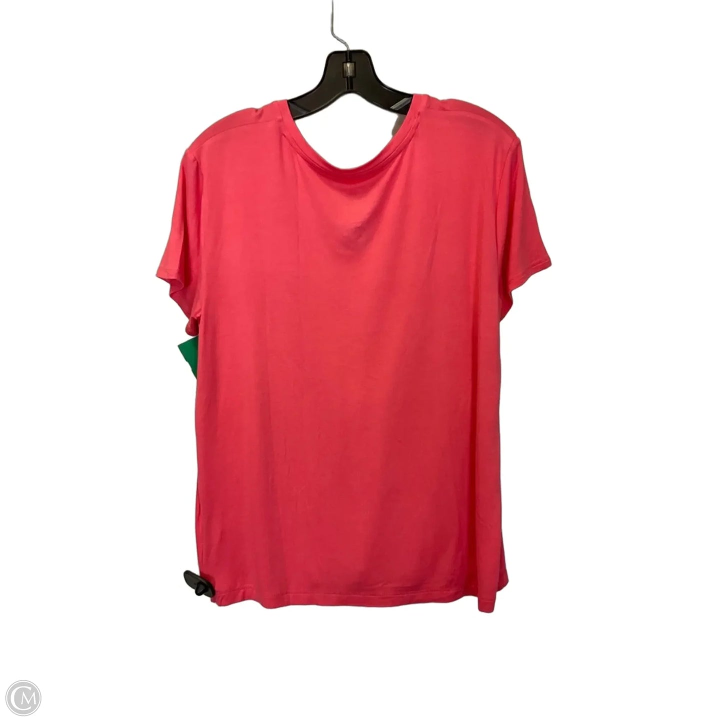 Top Short Sleeve Basic By Nine West Apparel In Pink, Size: M