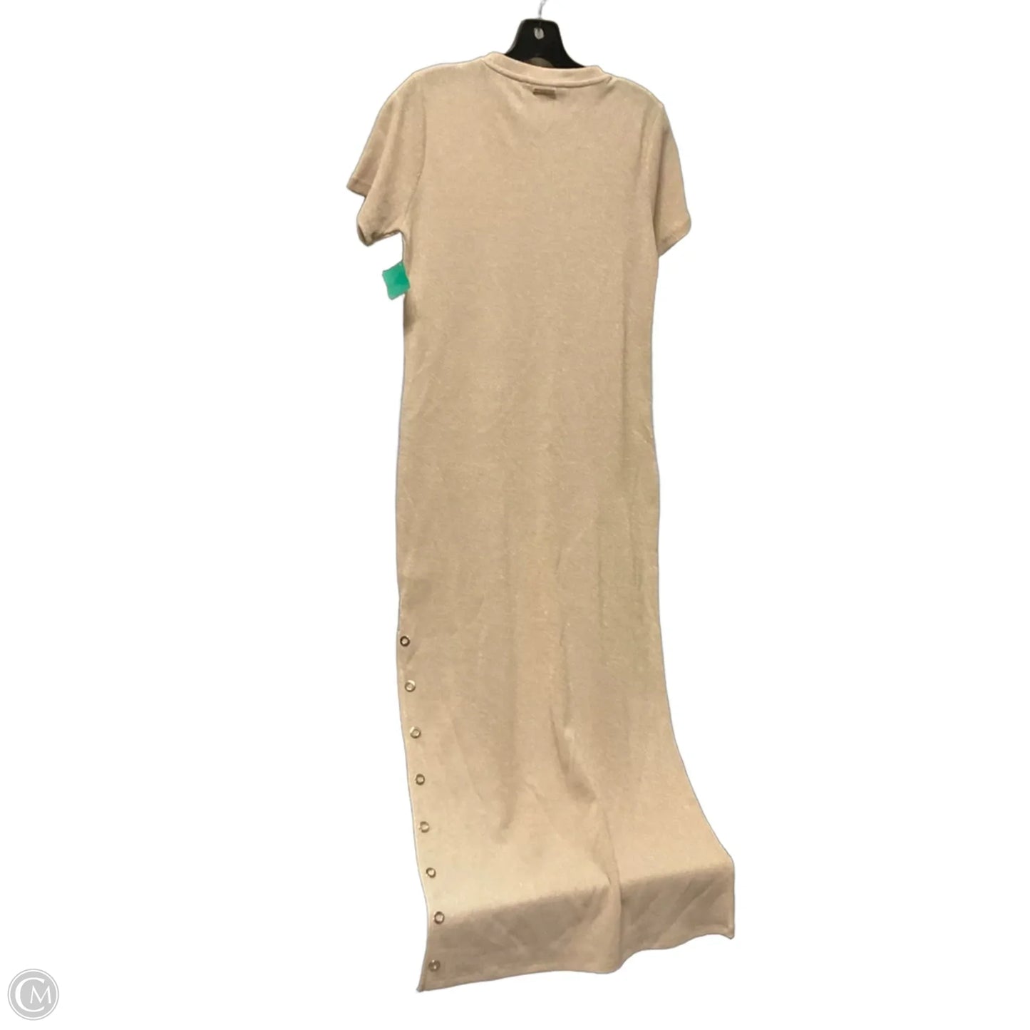 Dress Casual Maxi By Michael By Michael Kors In Tan, Size: M