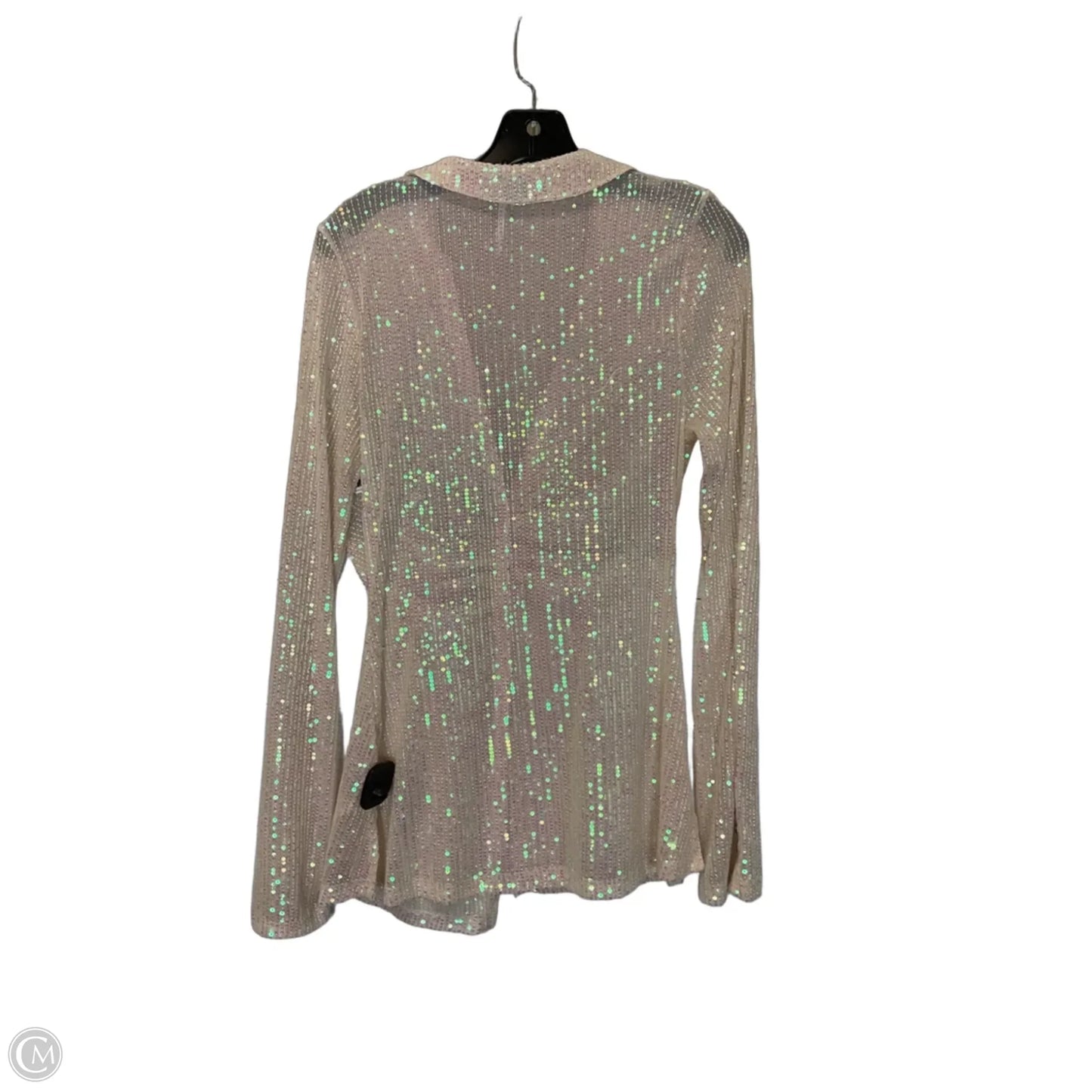Top Long Sleeve By Free People In Tan, Size: M