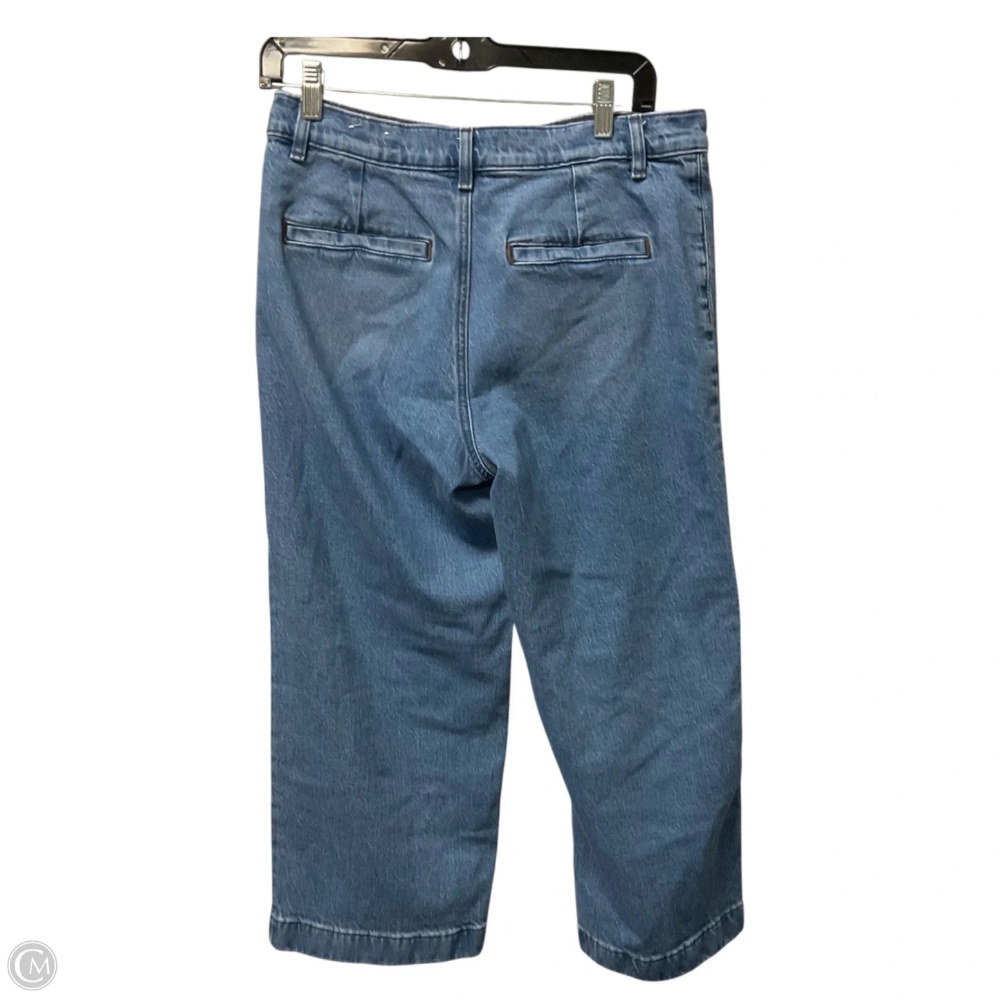 Jeans Wide Leg By Loft In Blue Denim, Size: 6
