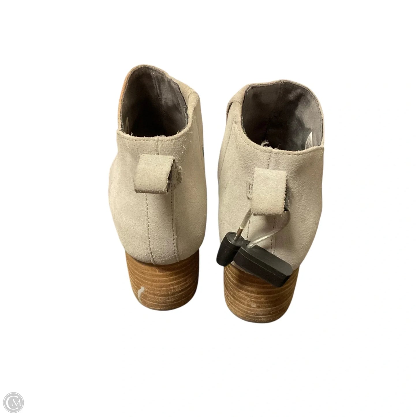 Boots Ankle Heels By Toms In Tan, Size: 7