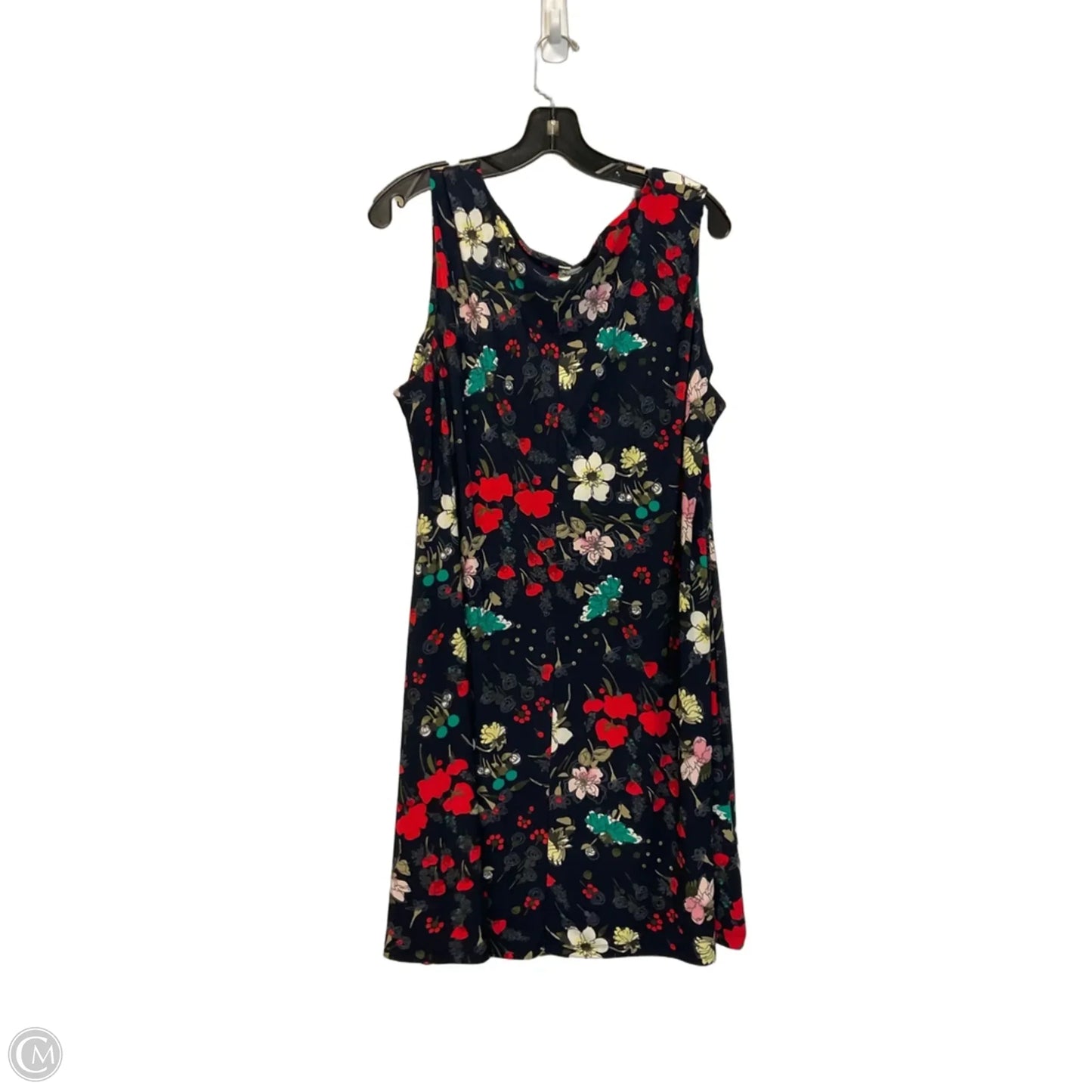 Dress Casual Short By Tommy Hilfiger In Floral Print, Size: 16