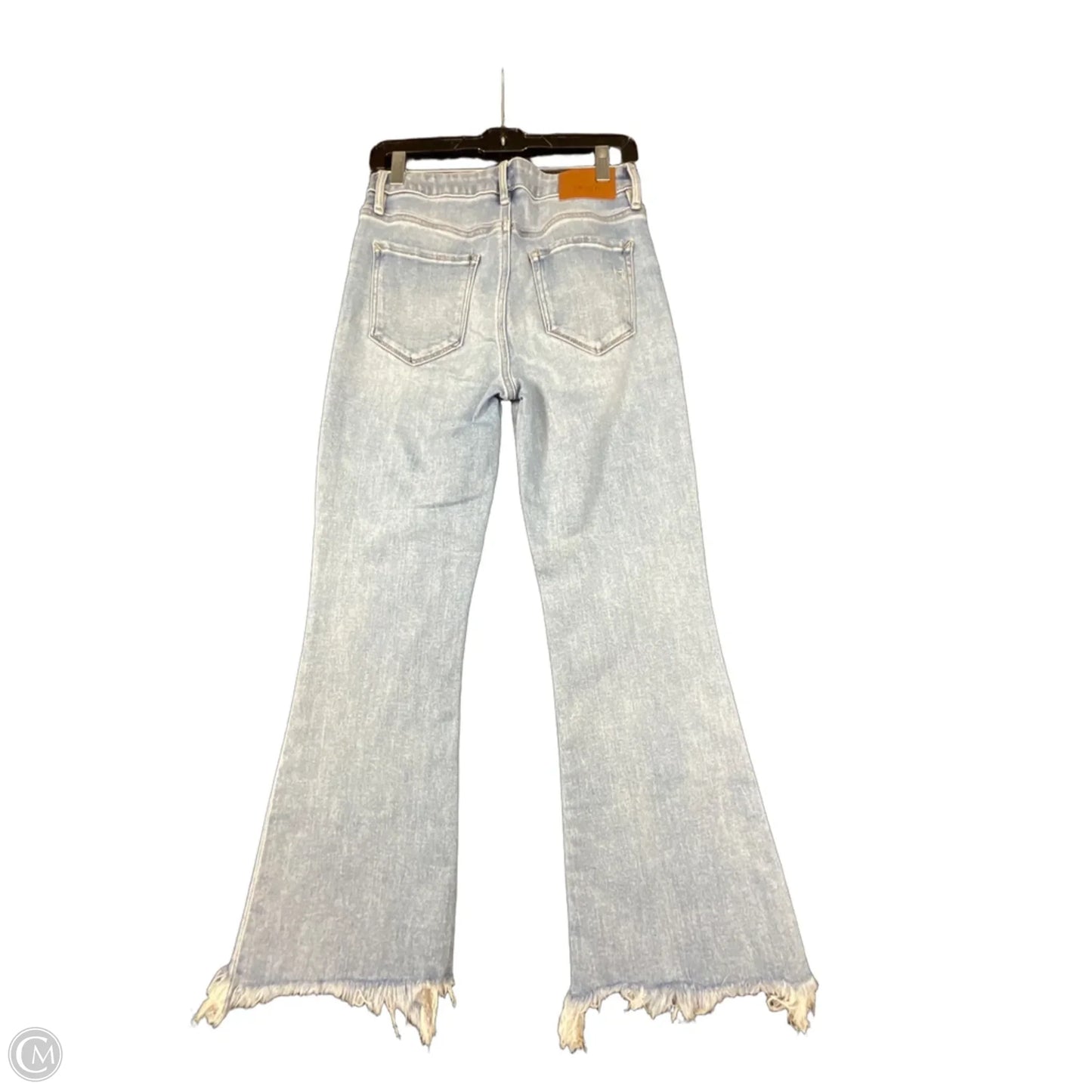 Jeans Flared By Hidden In Blue Denim, Size: 4