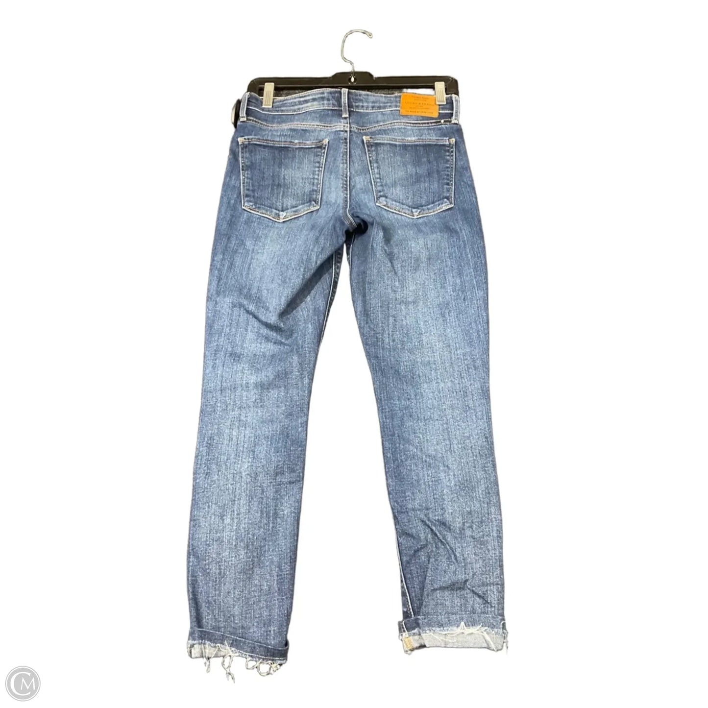 Jeans Skinny By Lucky Brand In Blue Denim, Size: 2