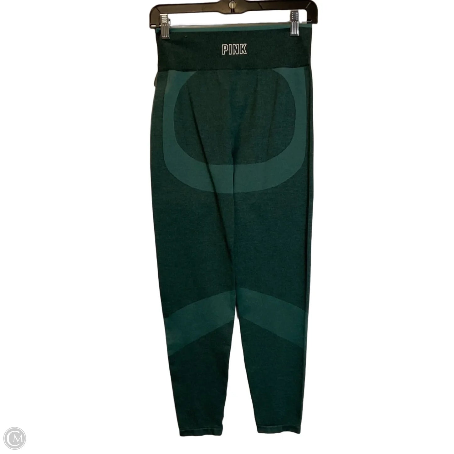 Athletic Leggings By Pink In Green, Size: M