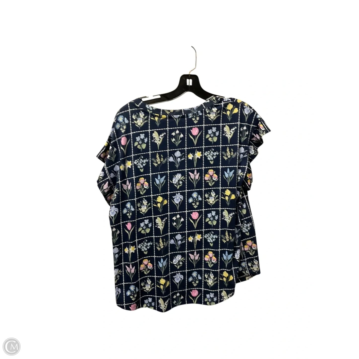 Top Short Sleeve By Crown And Ivy In Blue, Size: S