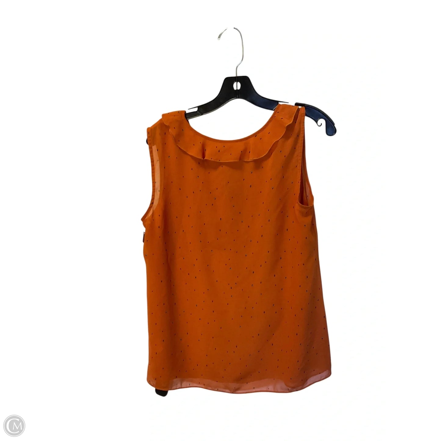 Top Sleeveless By Cabi In Orange, Size: M
