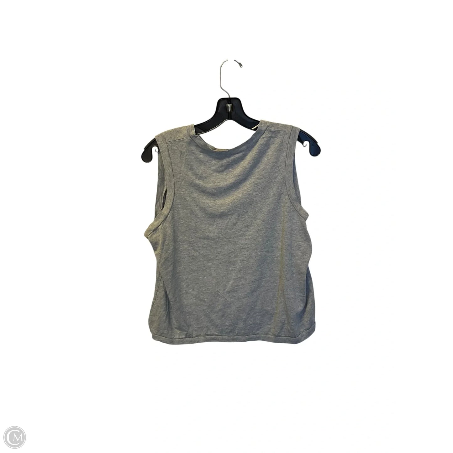 Top Sleeveless By Clothes Mentor In Grey, Size: S