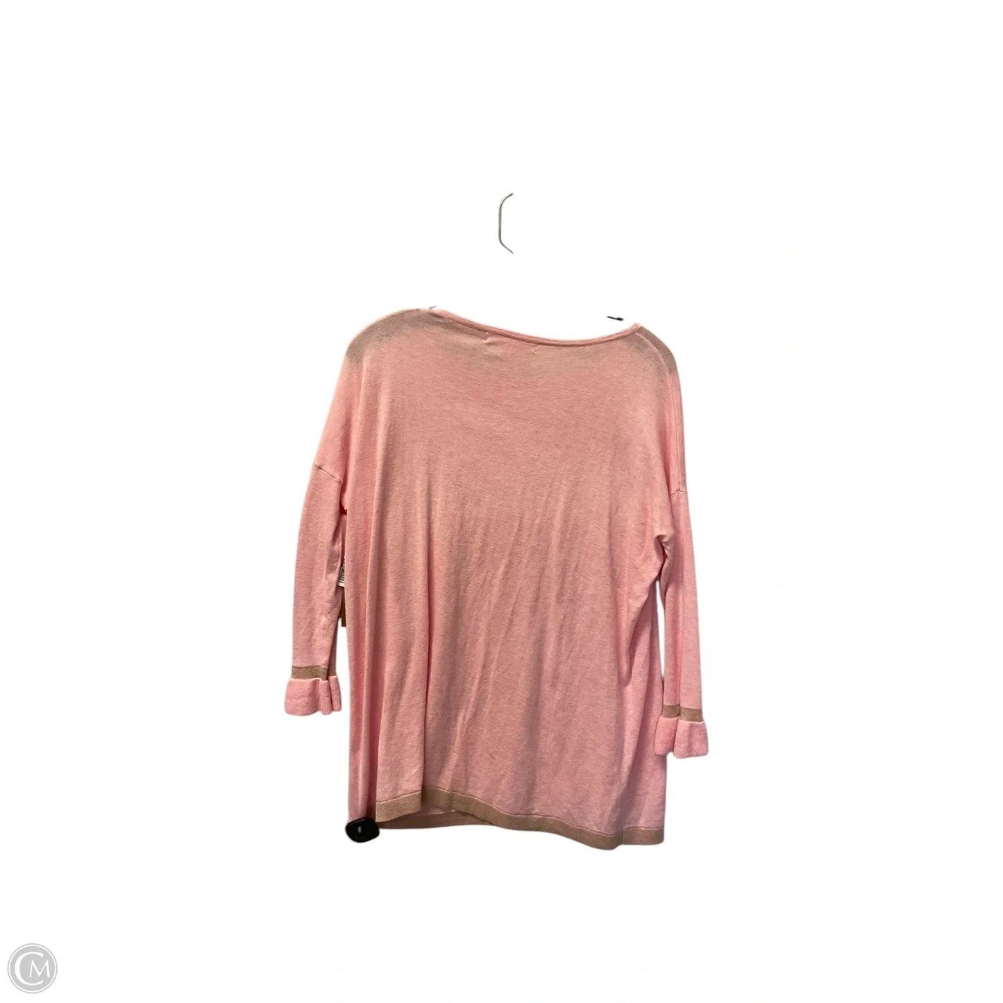 Top Long Sleeve Designer By Lilly Pulitzer In Pink, Size: S