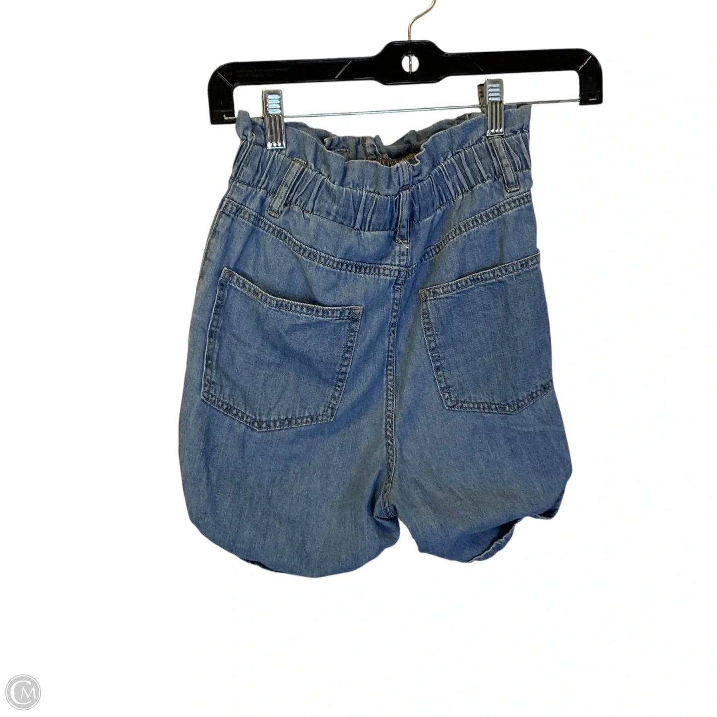 Shorts By H&m In Blue Denim, Size: 0