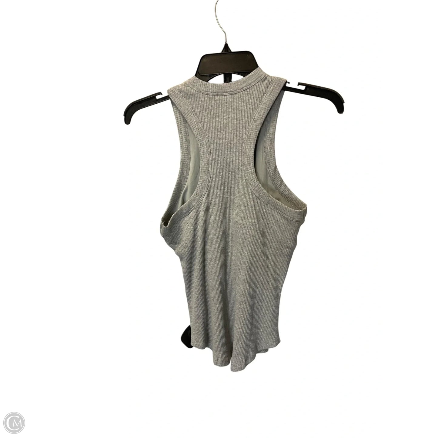 Athletic Tank Top By Fabletics In Grey, Size: L