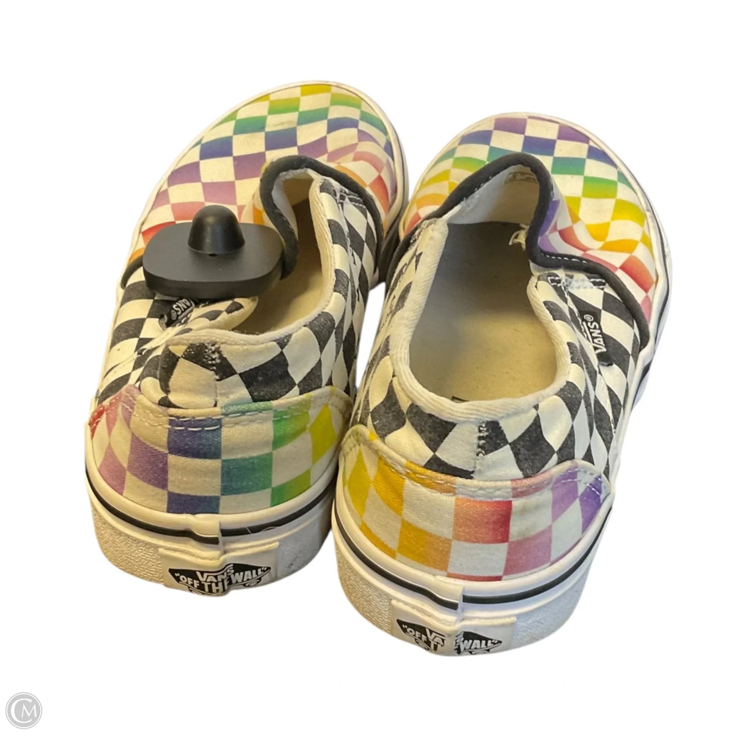 Shoes Sneakers By Vans In Multi-colored, Size: 6.5