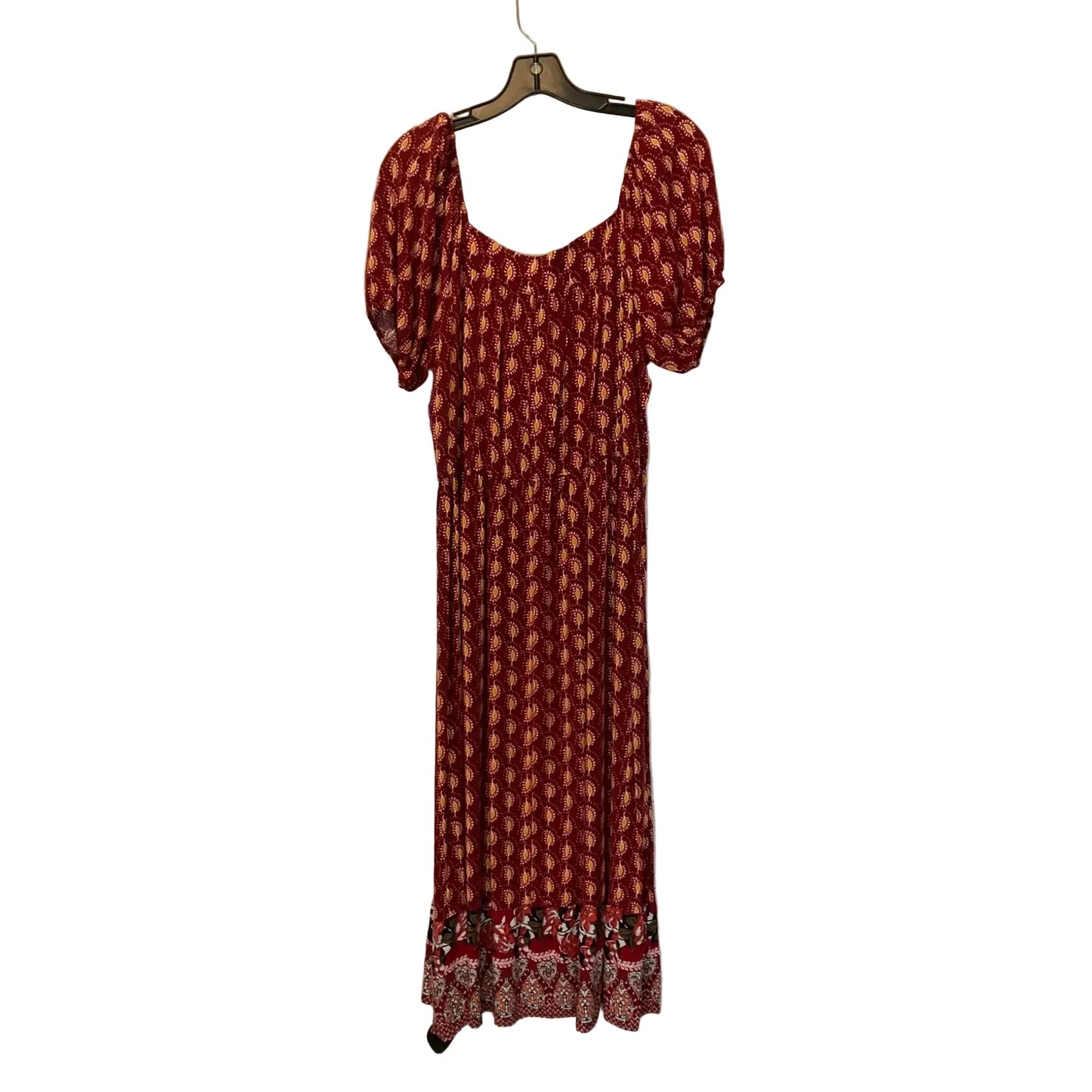 Dress Casual Maxi By Luxology In Red, Size: M