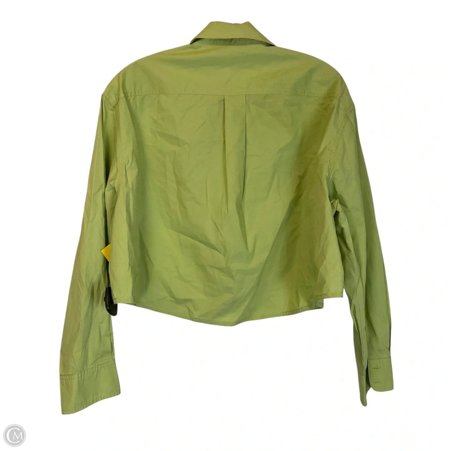 Top Long Sleeve By Rebecca Taylor In Green, Size: L
