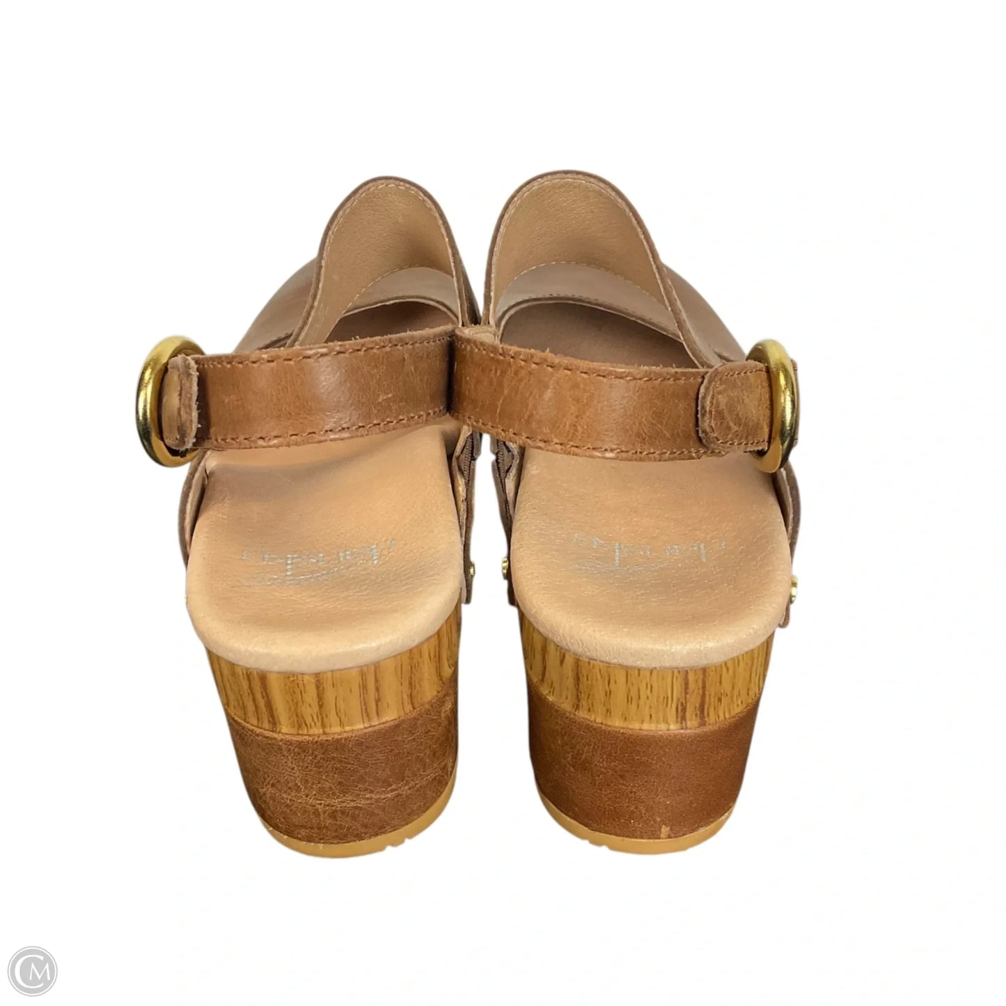 Shoes Heels Block By Dansko In Brown, Size: 6