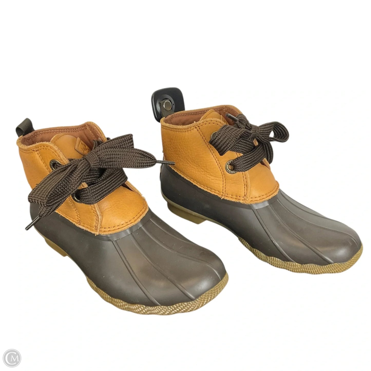 Boots Ankle Flats By Sperry In Brown, Size: 6.5