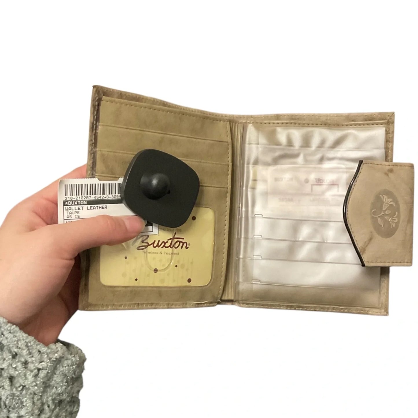 Wallet Leather By Buxton, Size: Small