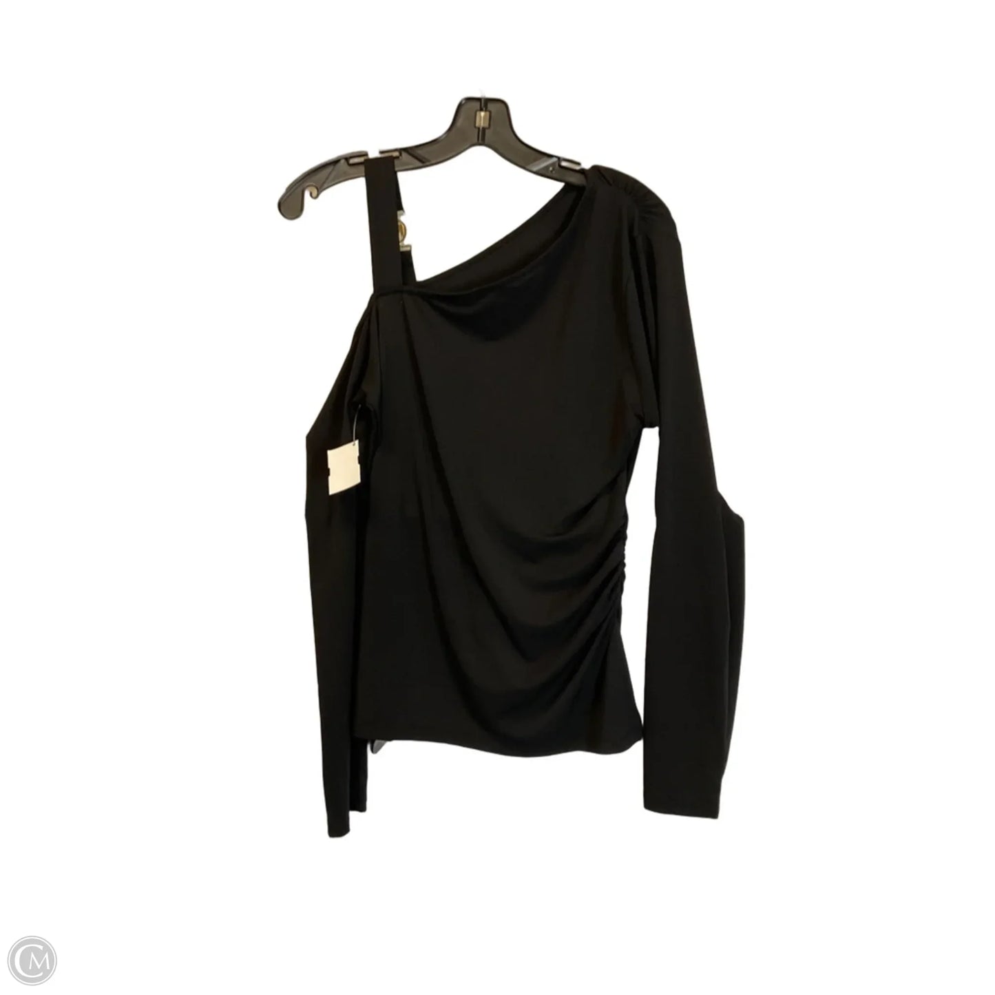Top Long Sleeve By Michael By Michael Kors In Black, Size: M