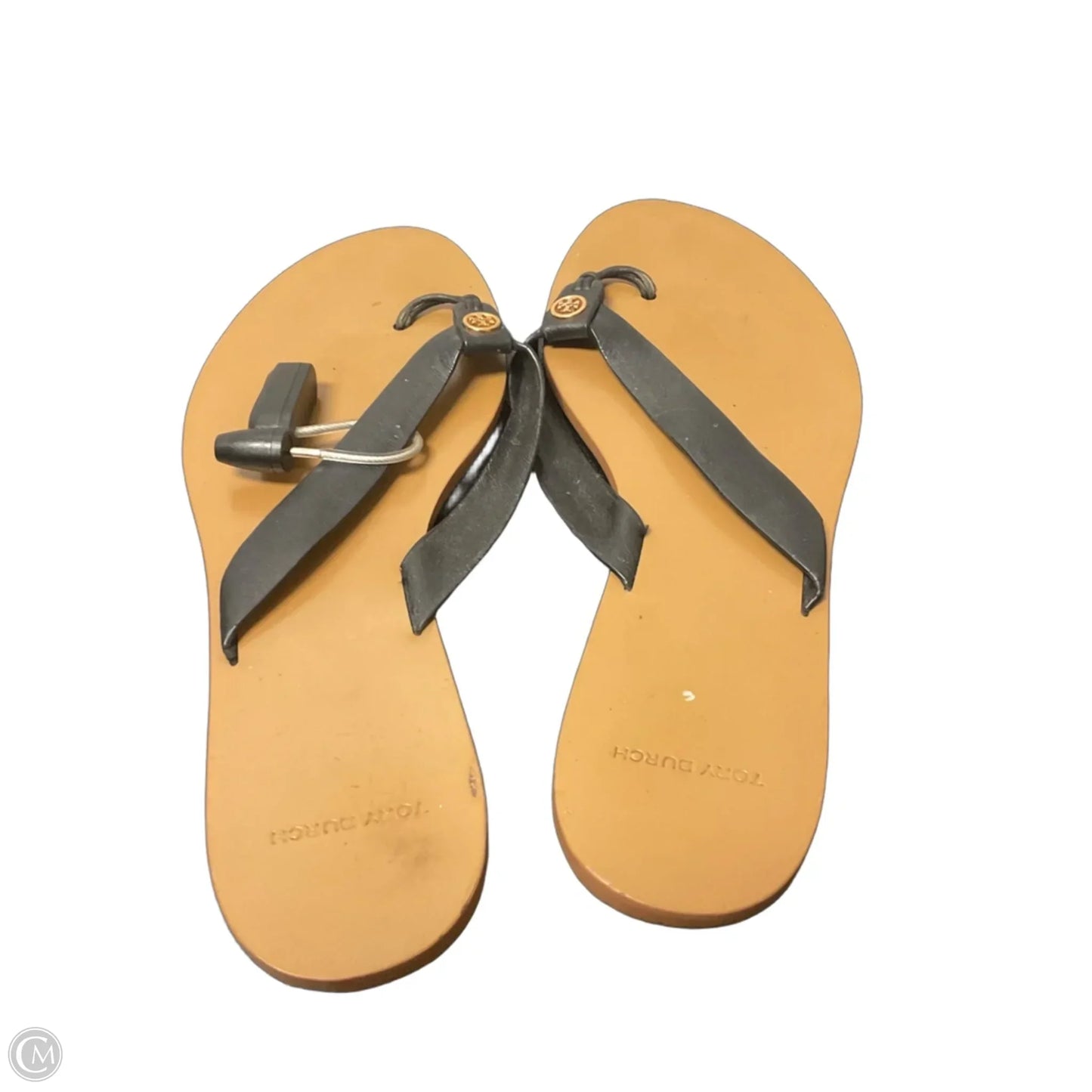 Sandals Designer By Tory Burch In Black, Size: 9