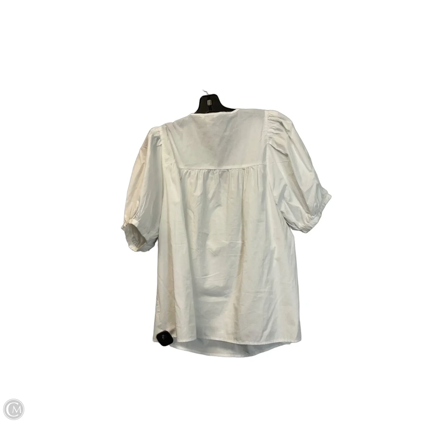 Top Short Sleeve By Crown And Ivy In White, Size: Xl