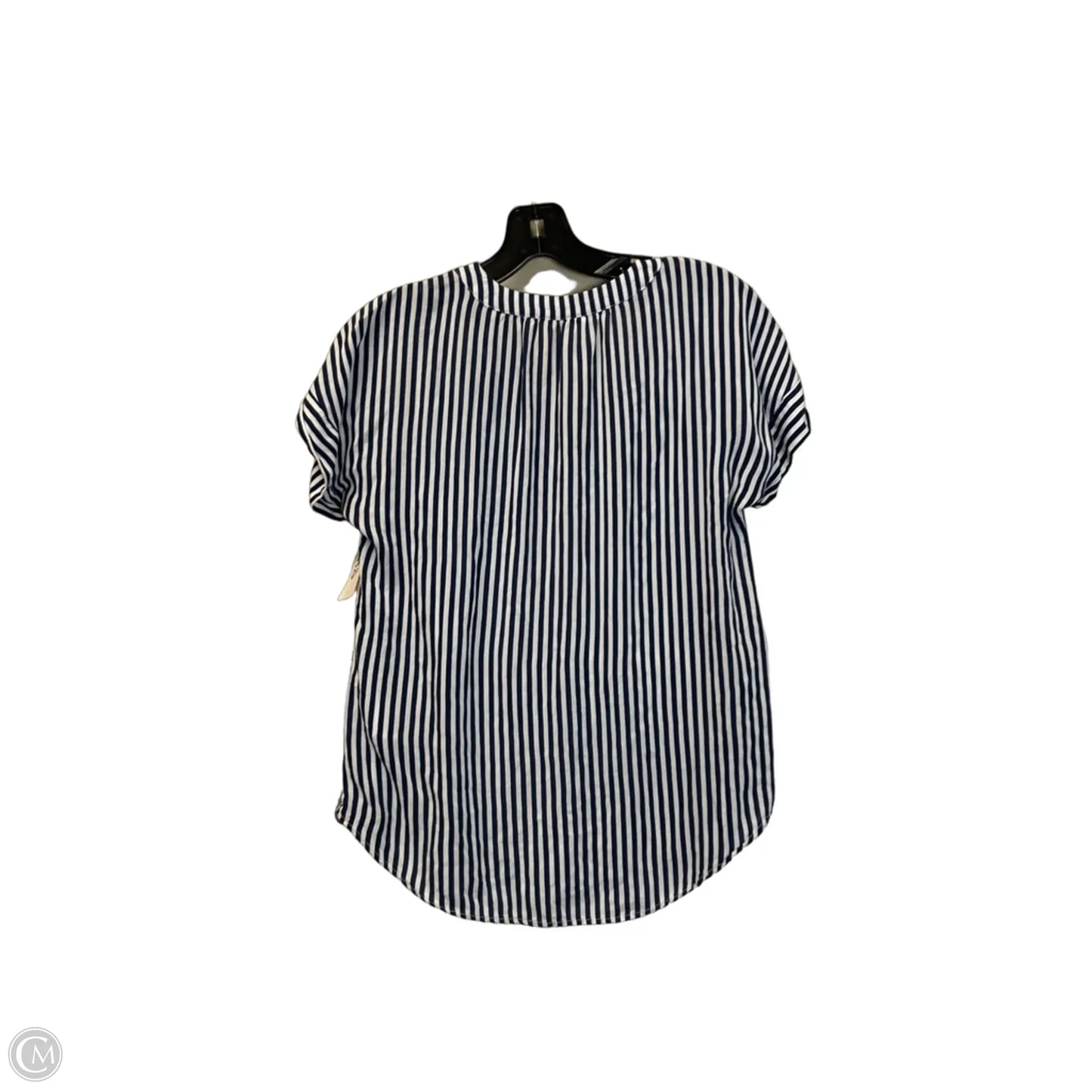 Top Short Sleeve By Gap In Striped Pattern, Size: Xs
