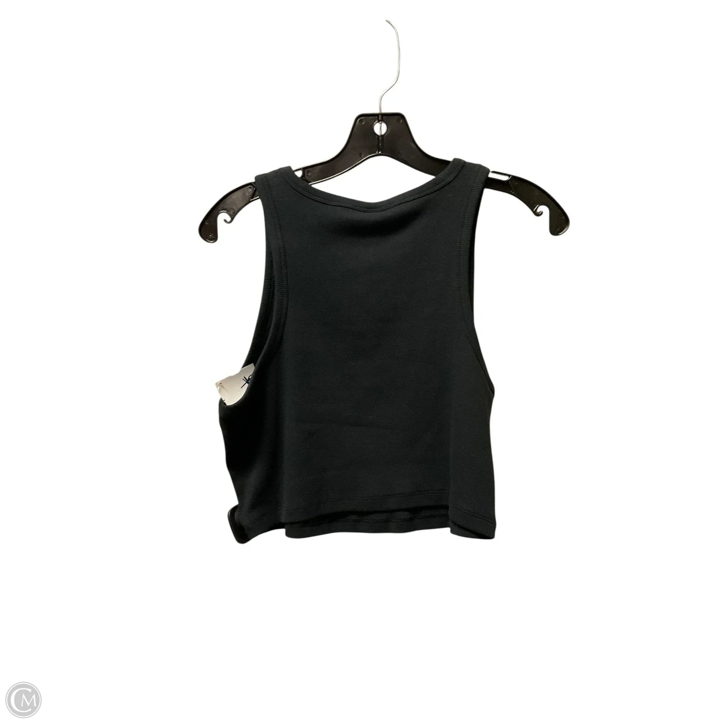 Top Sleeveless By H&m In Black, Size: L