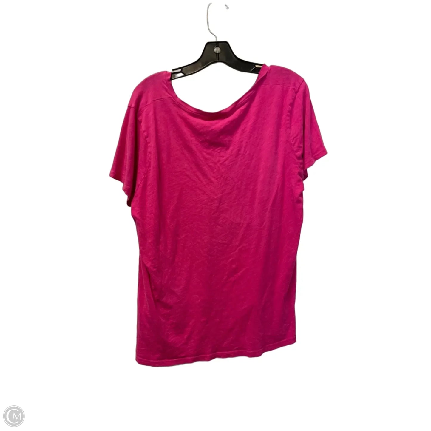 Top Short Sleeve Basic By Polo Ralph Lauren In Pink, Size: Xl