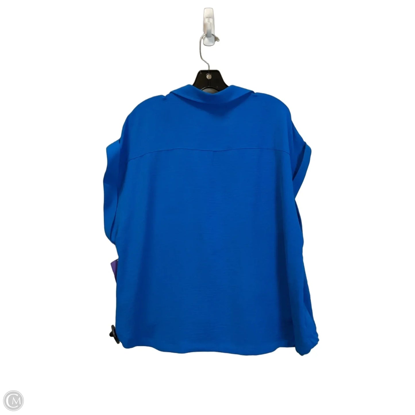 Top Sleeveless By Nine West In Blue, Size: Xxl