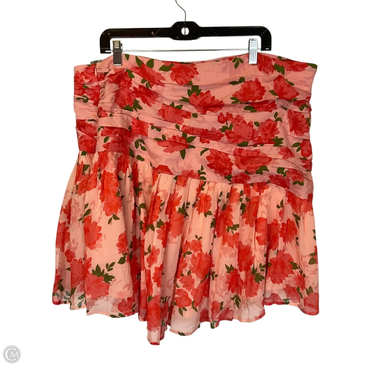 Skirt Midi By Maeve In Orange, Size: 2x