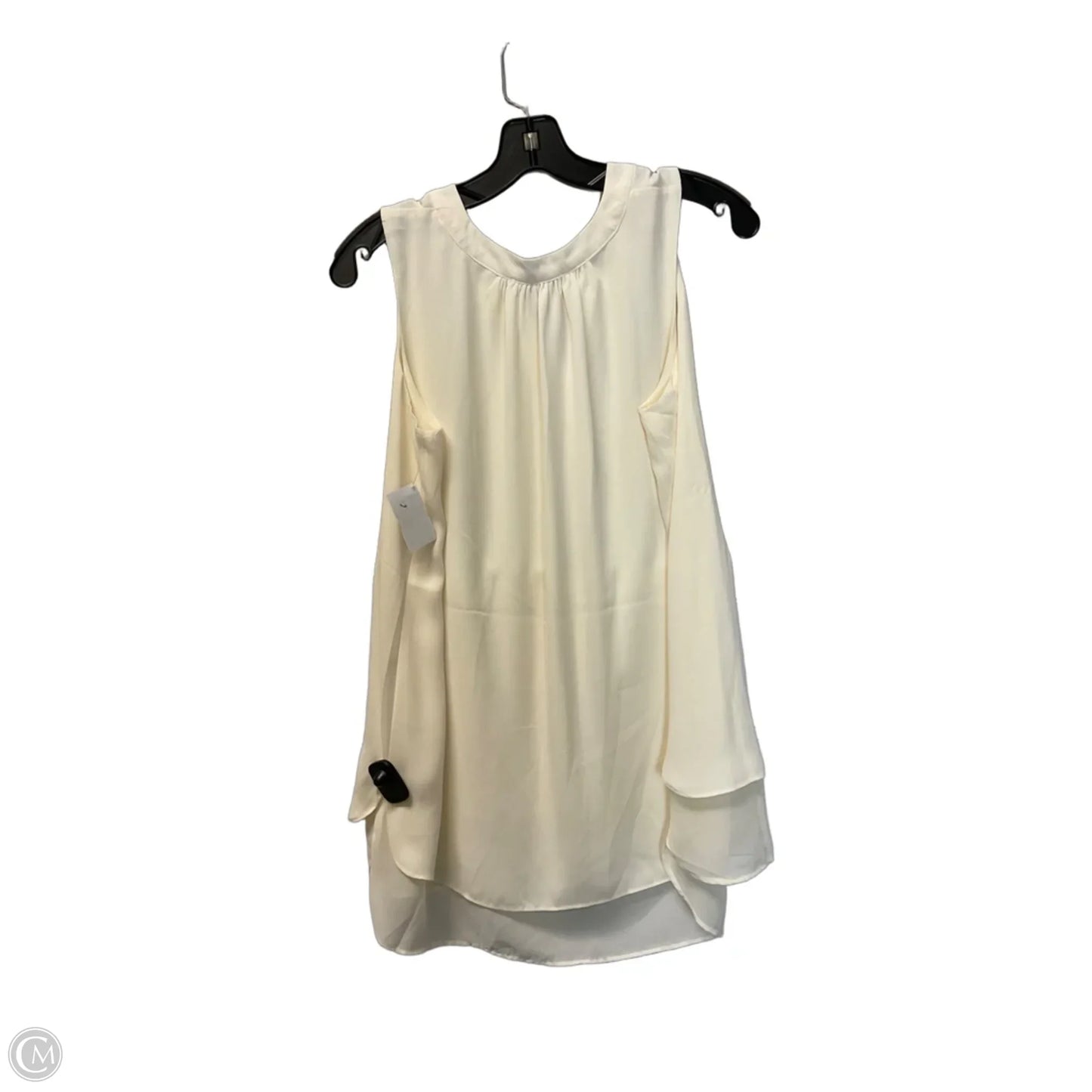 Top Sleeveless By Rose And Olive In Cream, Size: M