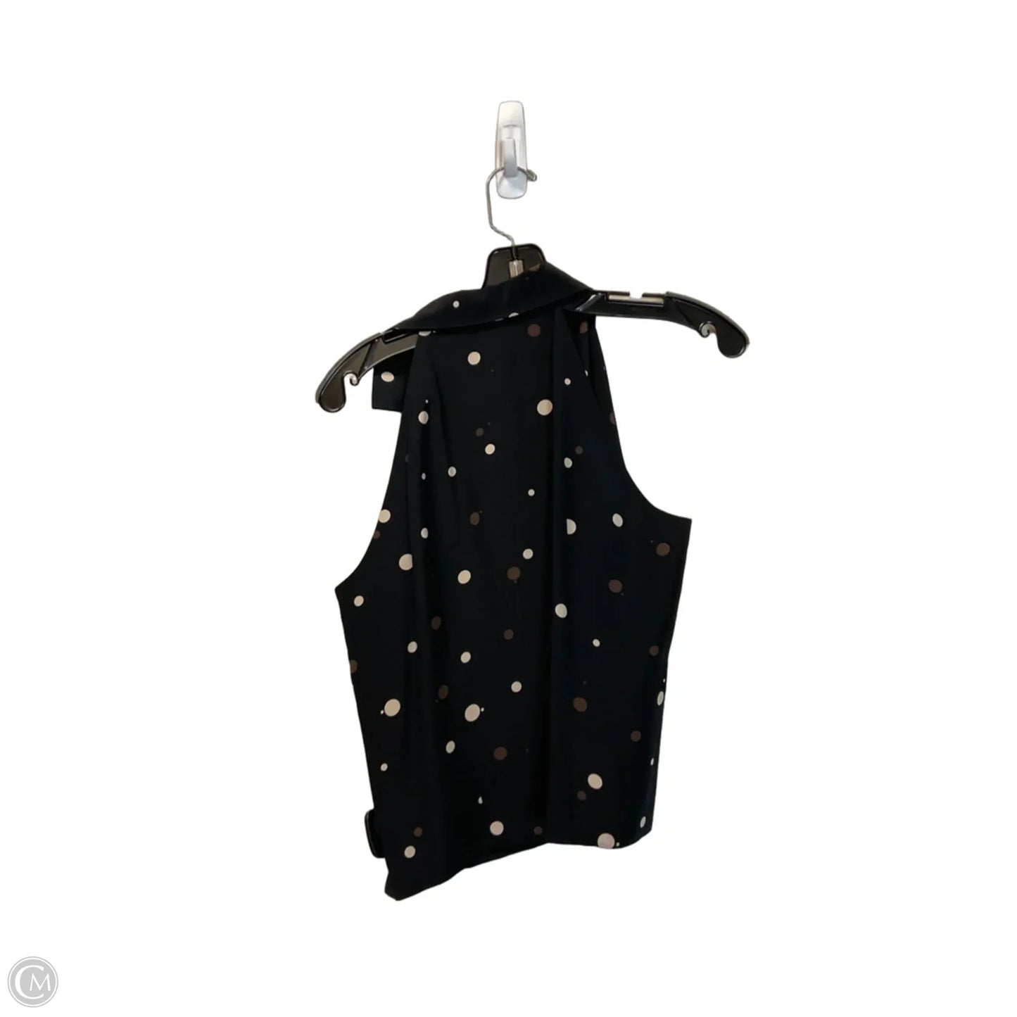 Top Sleeveless By Carlisle In Black, Size: S